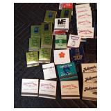 Vintage matchbooks
