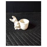 4 Vintage small planters
