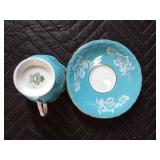 13 Collectible cups and saucers