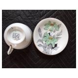 13 Collectible cups and saucers