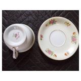 13 Collectible cups and saucers