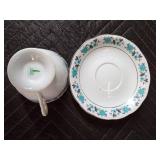 13 Collectible cups and saucers
