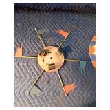 Flag light fixture and ceiling light shade