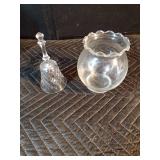 8pcs of clear glass dishes