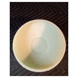 Fenton cherry chain custard glass fruit bowl with uranium