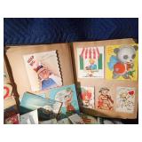Vintage valentines and greeting cards