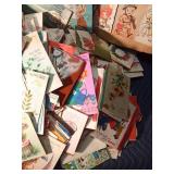 Vintage valentines and greeting cards