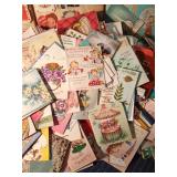 Vintage valentines and greeting cards