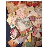 Vintage valentines and greeting cards