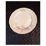 8 Lu-Ray pastels USA, yellow serving tray and decorative plate