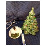 Ceramic Christmas tee light - WORKS