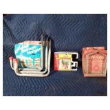 Jumbo storage hangers, utility brackets and garden tool organizer.