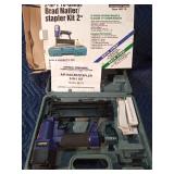 2-in -1 18-gauge air brad nailer/2" stapler kit