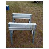 Pair of sawhorses
