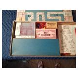 1955 Parker Brothers Careers Board game, 1965 Bar-Zim family Game Chest