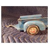 Vintage Louis Marx Willys Jeep and trailer tin toy