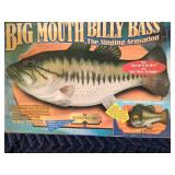 Lucky Lobster and 2 Big Mouth Billy Bass singing motion activated plaques