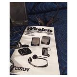 Wireless headphone speaker entertainment system