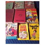 Box of vintage books