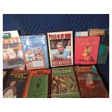 Box of vintage books