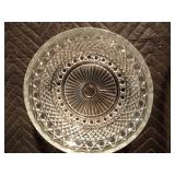 3 Glass bowls and 1 serving plate