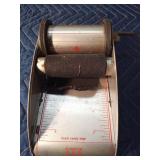 Vintage Superior Cub printing press with supplies and manual in original box