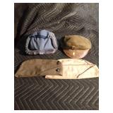 2 Vintage military hats