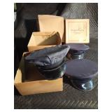 3 Hats and 2 Dayton boxes