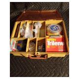 Plano Tackle box with tackle and 2 minnow buckets
