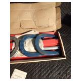 Top Ring horseshoe set in original box
