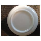 Kitchen items:9 x 13 pan with carrier, silver look casserole, Hamilton Beach mixing bowl and 2 piece silver plate