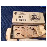 Vintage Hudson miniature old timers model radio kit and 1950