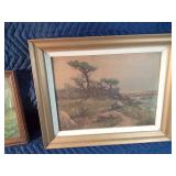 2 framed prints