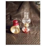 Delta Electric Co. Farm lamp light oil lamp with chimney