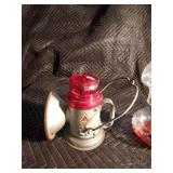 Delta Electric Co. Farm lamp light oil lamp with chimney