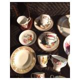 Cups and saucers