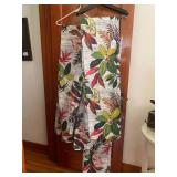 (4) Drape panels of bar cloth...