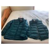 Vest and jacket...