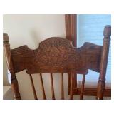 (2) matching side chairs...