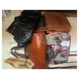 Purses, belts, shoes size 11...