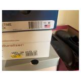 Purses, belts, shoes size 11...