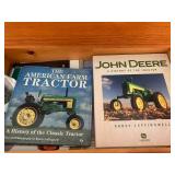 John Deere tractor books, hat and o...