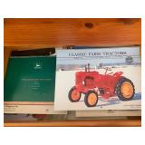 John Deere tractor books, hat and o...