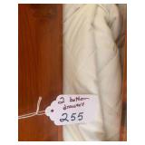 Table cloths and mattress cover; al...
