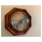 Fruit pictures and barometer...