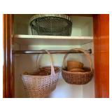 Collection of baskets...