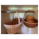 Collection of baskets...