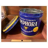 Tobacco wood and metal containers, ...