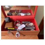 Watches, flash light, Timex clock i...