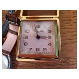 Watches, flash light, Timex clock i...